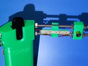 led-Fassung ciclop diy 3d-scanner bq Halter led scanner 3d print model - Mito3D