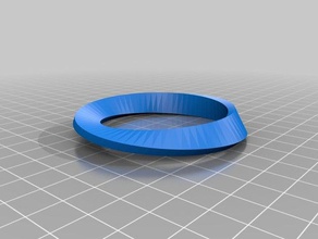 customized mobius strip math art 3d print model - Mito3D