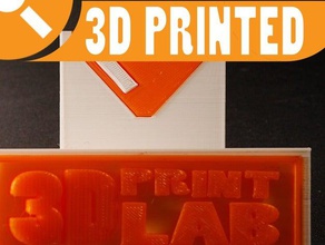 3d yazıcı Laboratuvarı kart sahibi parçalar 3d print model - Mito3D