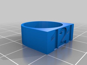 tropa de anel A impressão 3d 3d print model - Mito3D