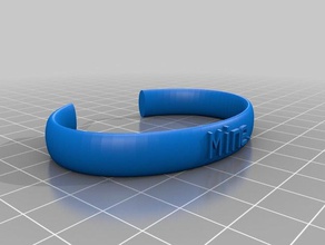 mine bracelets customized 3d print model - Mito3D
