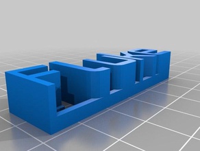 fluke adı heykeller özelleştirilmiş 3d print model - Mito3D