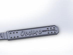 enermax chakra de la unidad disco duro soporte plástico equipo cd rom titular impar caja del pc caso cdr 3d print model - Mito3D