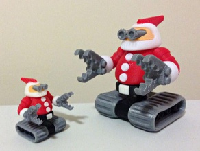 claus-bot model robotlar bot claus pençeleri robot santa Noel Baba 3d print model - Mito3D