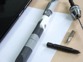 daniel 's multi - pen Stift + Handy-Ständer hex-Schlüssel tools hk hongkong hong kong multiuse multiusing Telefon stand 3d print model - Mito3D