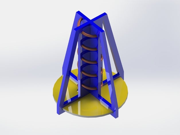 muito vew 58 ghz 5 rode lhcp helicoidal r c veículos 3D print model - Mito3D