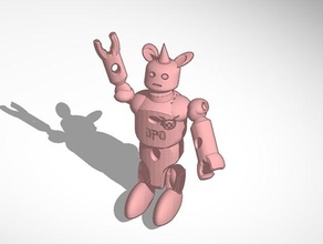 robo-pièce L'impression 3d full metal alchemst pranav raj le robot 3d print model - Mito3D