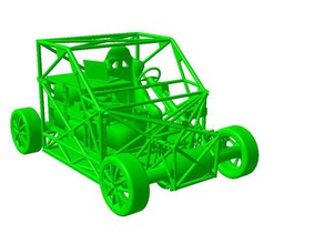 modular development vehicle automotive prototype 3d print model - Mito3D