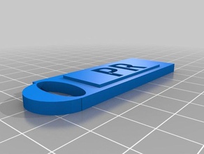 anahtar zinciri 3d baskı pr 3d print model - Mito3D