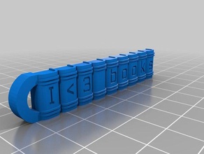 eleanor thornes Schlüsselanhänger kundengebundene 3d print model - Mito3D