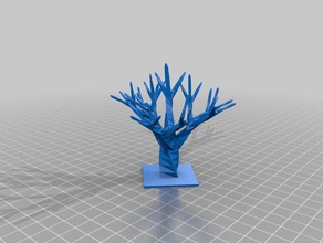 my customized tree v2 models 3d print model - Mito3D