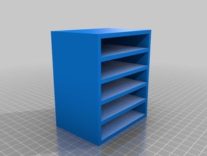 Schubladenbox kein Muster Container kundengebundene 3d print model - Mito3D