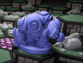abra el tablero de juego superficie la roca ladrillo juegos 3d print model - Mito3D