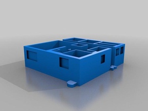 claire house 3d-drucken 3d print model - Mito3D