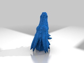 das Rauchen der Kopf des Drachen Weihrauch Dekor dragon fantasy mittelalterliche 3d print model - Mito3D