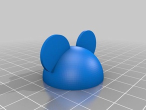 il mio tema personalizzato parco orecchio cappello giocattolo & accessori di gioco su misura 3d print model - Mito3D
