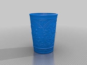 el estaño de la copa exploraciones & réplicas art scan 3d print model - Mito3D