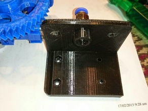 jak modificação do bowden suporte gregs vadeia extrusora impressora 3d de peças 3d print model - Mito3D