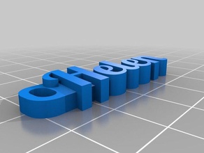 helen organization customized 3d print model - Mito3D