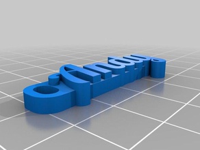 andy organizasyon özelleştirilmiş 3d print model - Mito3D
