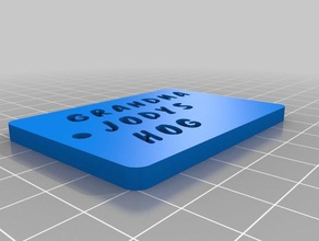 jodys hog - Organisation kundengebundene 3d print model - Mito3D