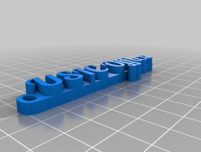 my customized hd name tag 700 fonts organization 3d print model - Mito3D