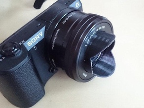 lens hood sony selp1650 camera 3d print model - Mito3D