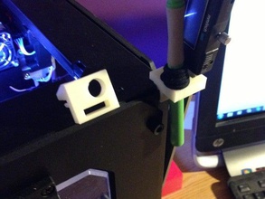 replicaot 2 2x corner tool holder improved 3d printer accessories replicator 3d print model - Mito3D