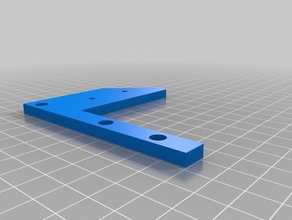 printrbot simples de metal a laser suporte Impressora 3d acessórios cnc corte 3d print model - Mito3D