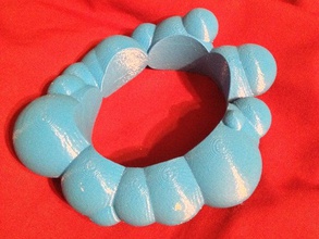 bubble bracelet bracelets bangle fashion jewelry spring 3d print model - Mito3D