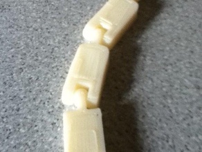 extra anpassbare Armband andere 3d flexibel Schmuck modular - Spielzeug tragbar 3d print model - Mito3D