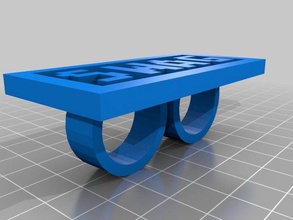 swag anillo los anillos personalizado 3d print model - Mito3D