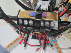 le bac à batterie yks 4s 5000mah r c véhicules hexacopter rc 3d print model - Mito3D