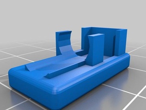 chair foot corner-joined tube kitchen & dining openscad parametric 3d print model - Mito3D