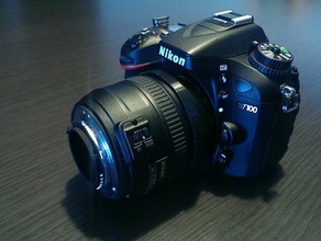 macro retro converter nikon camera adapter photography 3d print model - Mito3D