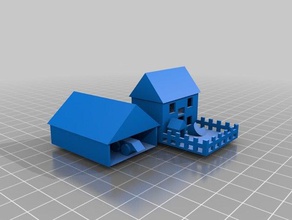 la maison L'impression 3d 3d print model - Mito3D