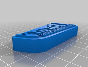 nrh library logo stamp signs & logos customized 3d print model - Mito3D