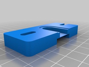imprimible ranura de montaje la placa jhead greg vadea modificado extrusor reloaded 3d impresora extrusoras 3d print model - Mito3D