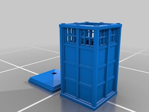 tardis test 2 3d printing tests 3d print model - Mito3D