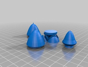 lucas bell rocket A impressão 3d 3d print model - Mito3D