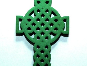 celtic cross jewelry knots 3d print model - Mito3D