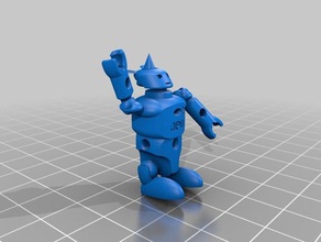 robo-peça de pequeno tamanho A impressão 3d 3d print model - Mito3D