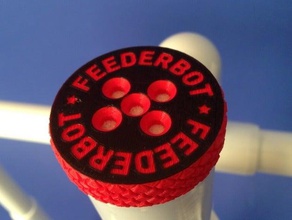 feederbot bricolage filament rack 3d de l'imprimante accessoires le pvc bobine 3d print model - Mito3D