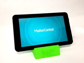 mattercontrol touch stand 3d Drucker Zubehör matterhacker matterhackers 3d print model - Mito3D