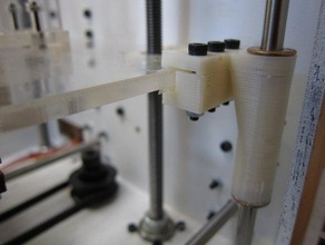 wobble-Ableiter geändert vertikale Platte Klemmen andere z-wobble 3d print model - Mito3D