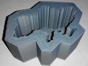 molde ucrânia-vela 3d print model - Mito3D