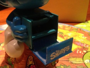 smurf rodada-a-rodada substituição da cobertura brinquedo & acessórios para jogos 3d print model - Mito3D