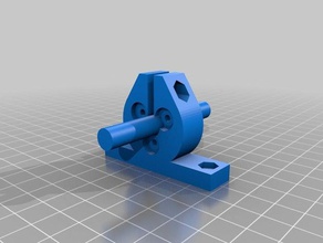 apoyo roulements 8x3x275 máquina herramientas personalizado 3d print model - Mito3D