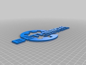 bethesda logo signs & logos 3d print model - Mito3D