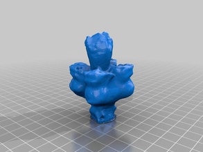Dom Kreuzblume Skulpturen 3d print model - Mito3D